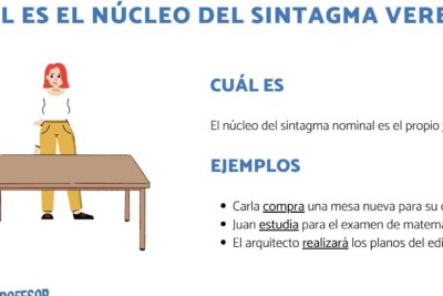 nucleo del sintagma verbal centro de la estructura linguistica